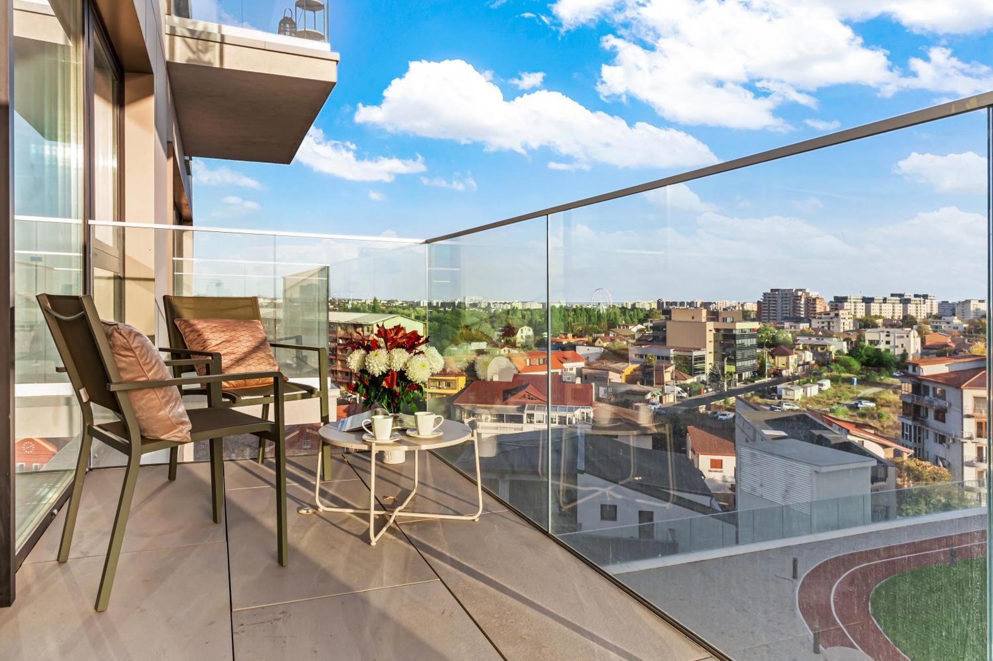 One Verdi Luxury Apartments Bukarest Kültér fotó