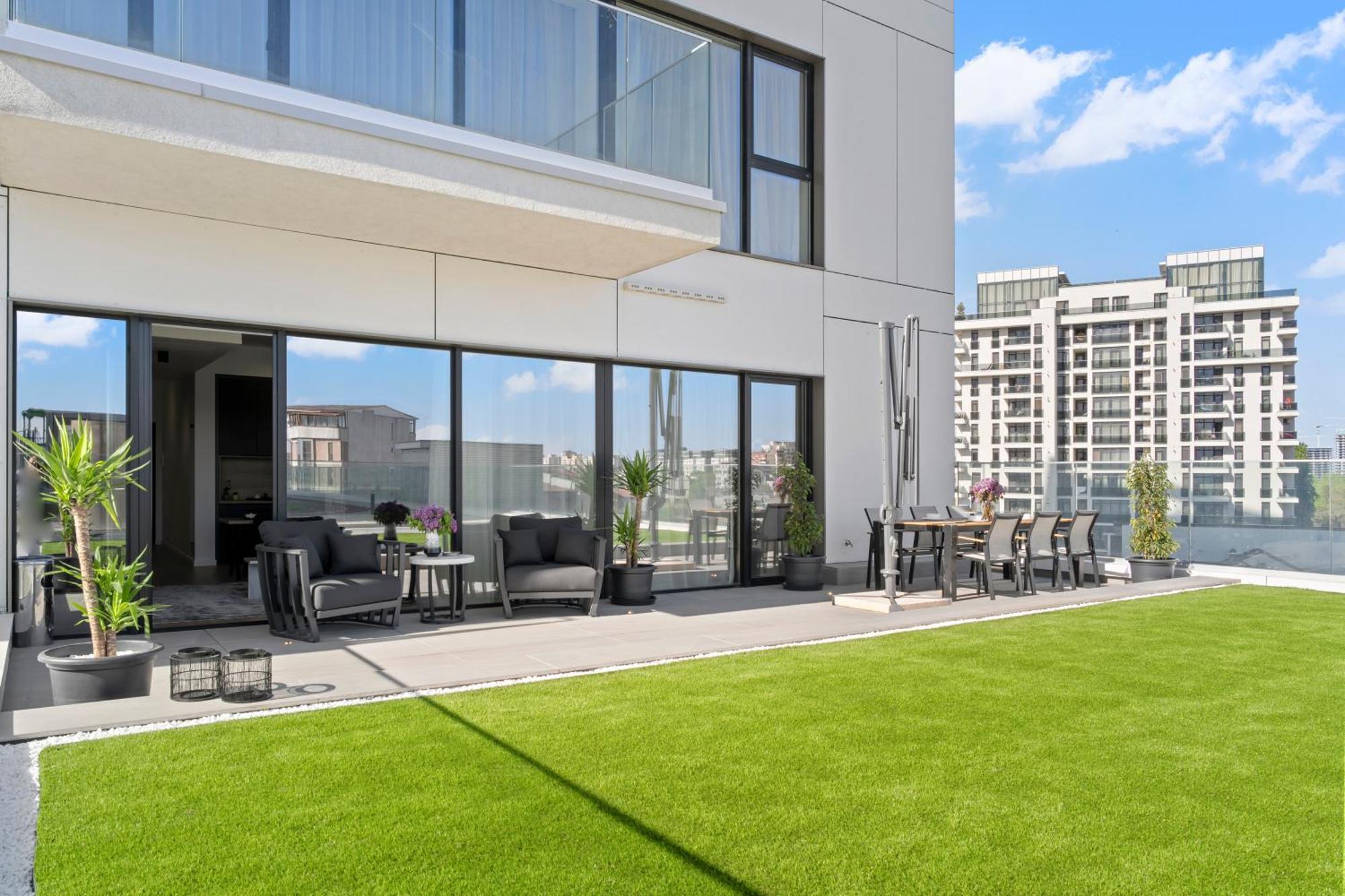 One Verdi Luxury Apartments Bukarest Kültér fotó
